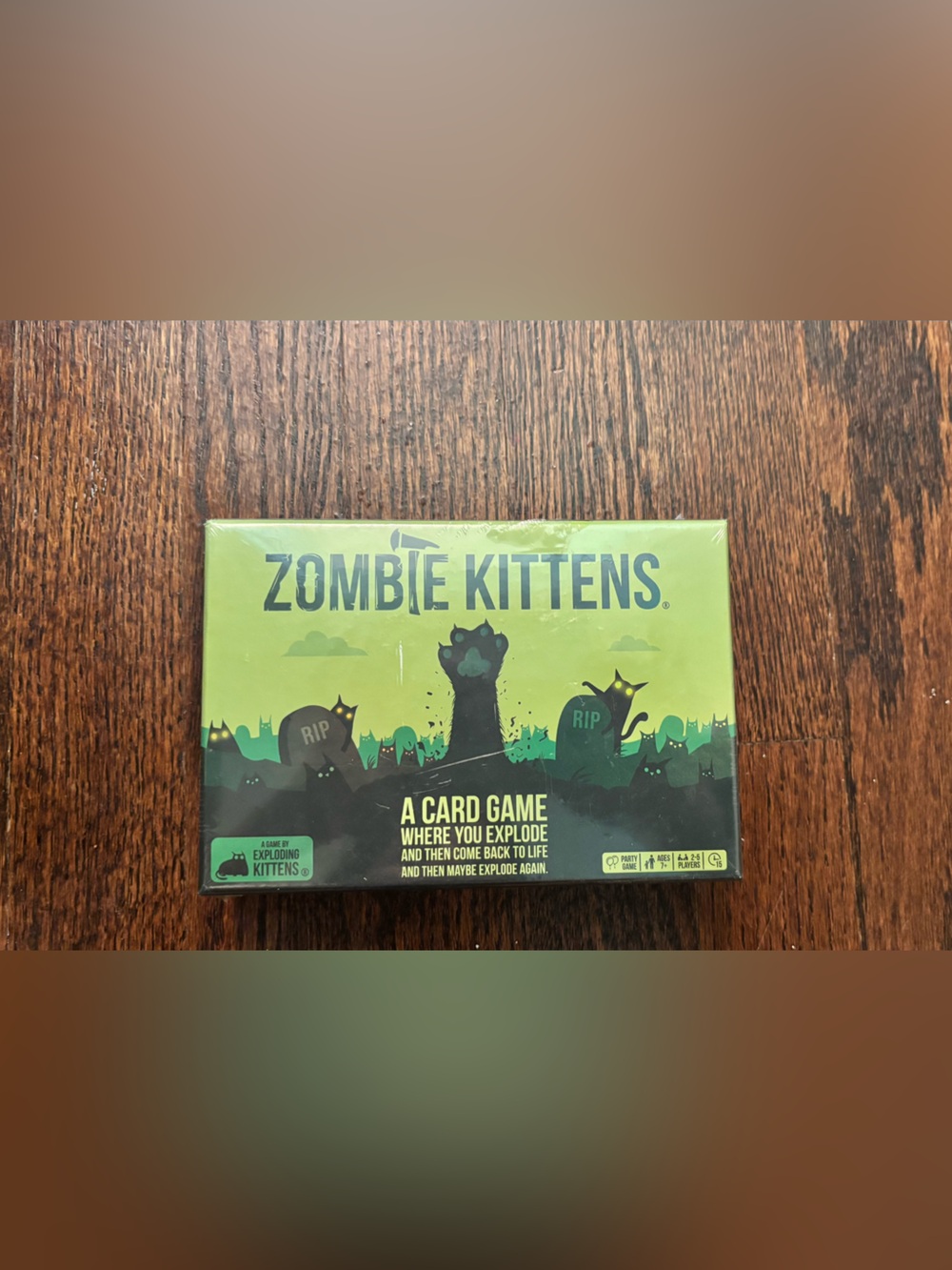 Zombie Kittens Card Game - NEW